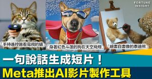 人工智能｜一句說話生成短片！Meta推出AI影片製作工具「Make-A-Video」