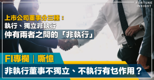 非執行董事, 友達以上, 戀人未滿, 不獨立, 不執行, 日常職務, 作用, 嘶憶, fi專欄