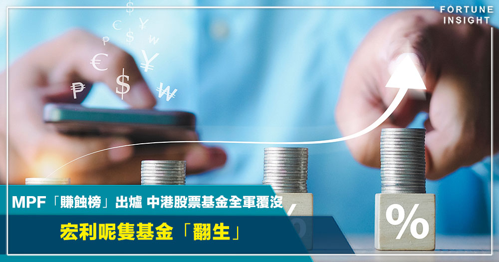 MPF「賺蝕榜」出爐 中港股票基金全軍覆沒 宏利呢隻基金「翻生」｜Louise